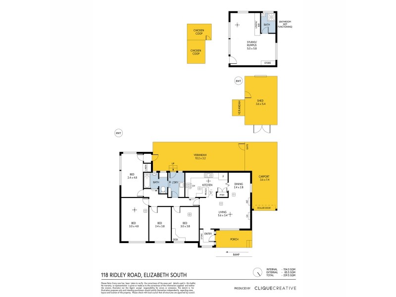 118 Ridley Road, Elizabeth South SA 5112 Floorplan