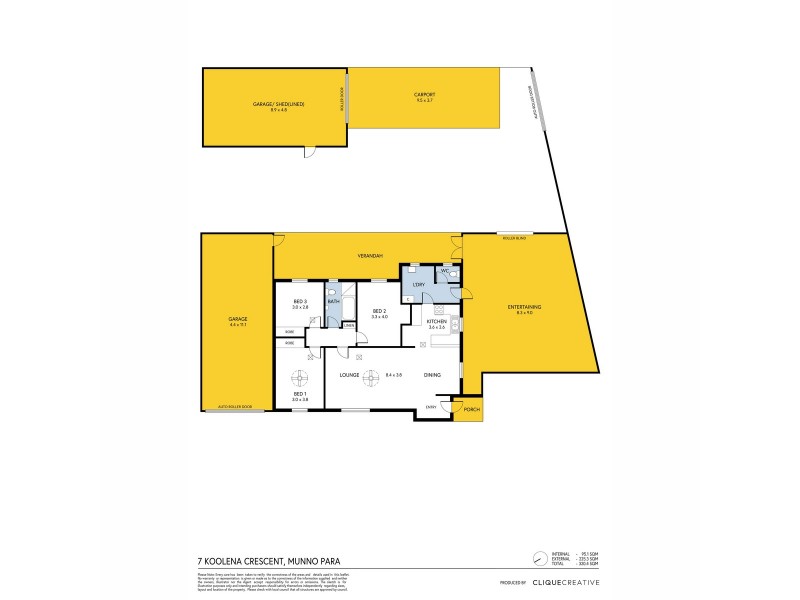 7 Koolena Crescent, Munno Para SA 5115 Floorplan
