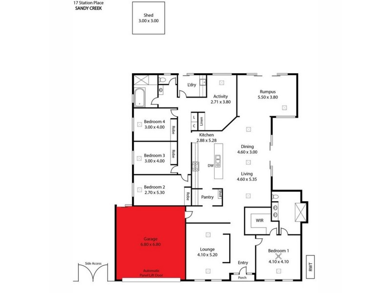 17 Station Place, Sandy Creek SA 5350 Floorplan