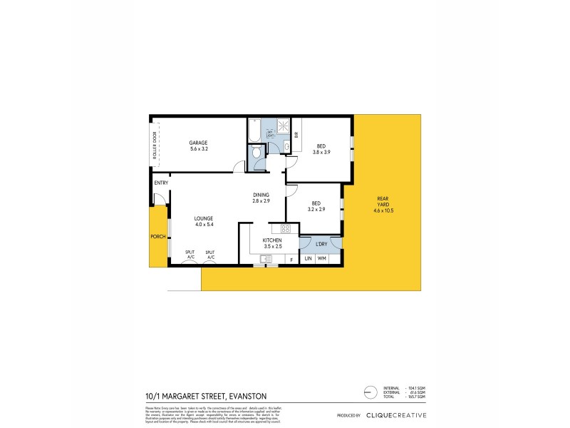 10/1 Margaret Street, Evanston SA 5116 Floorplan