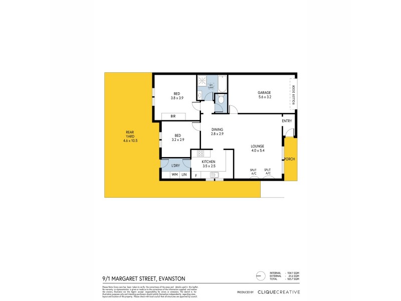 9/1 Margaret Street, Evanston SA 5116 Floorplan