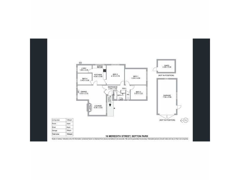 16 Meredith Street, Sefton Park SA 5083 Floorplan