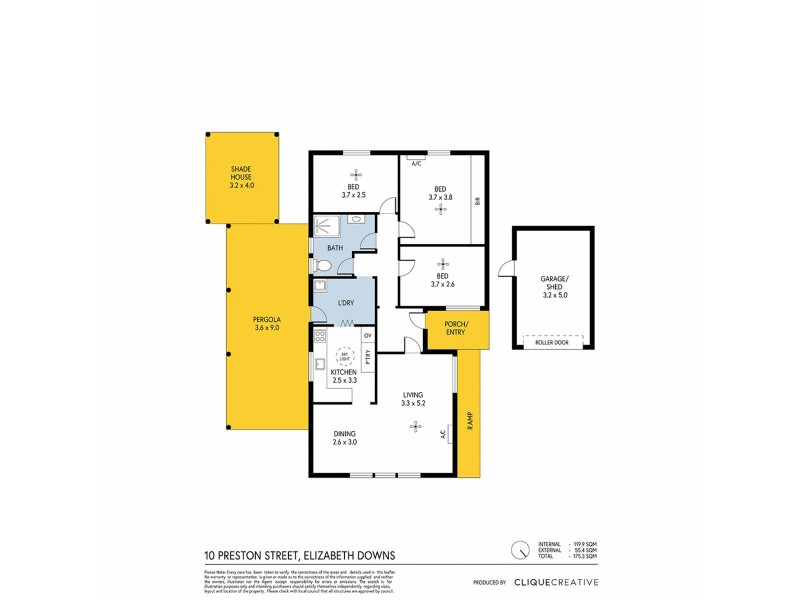 10 Preston Street, Elizabeth Downs SA 5113 Floorplan