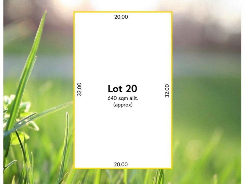 Lot 20/ Schomburgk Drive, Gawler East SA 5118