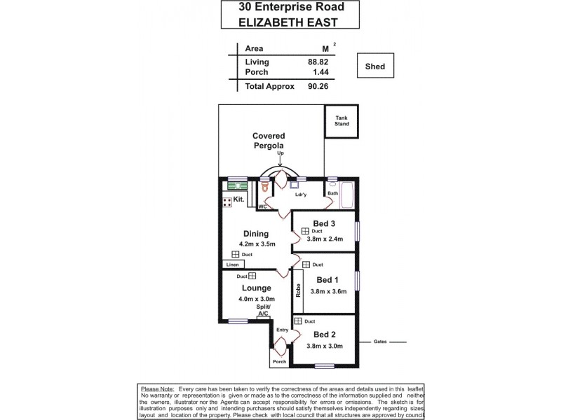 30 Enterprise Road, Elizabeth East SA 5112 Floorplan