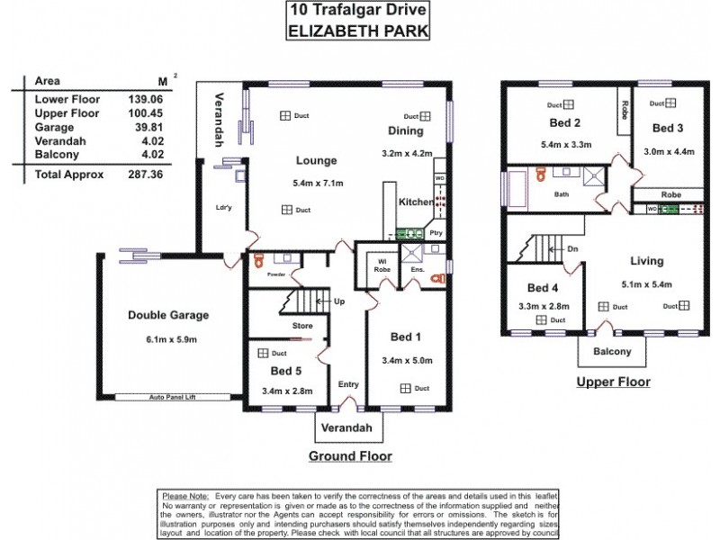 10 Trafalgar Drive, Elizabeth Park SA 5113 Floorplan