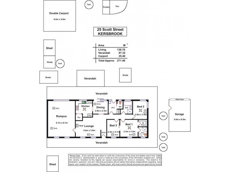 25 Scott Street, Kersbrook SA 5231 Floorplan