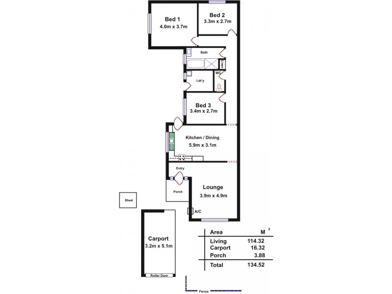 28 Douglas Road, Salisbury East SA 5109 Floorplan