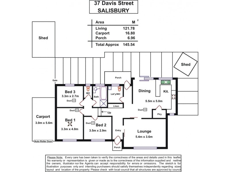 37 Davis Street, Salisbury SA 5108 Floorplan