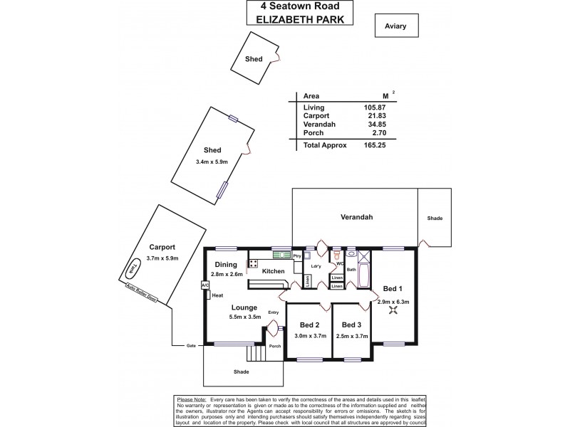 4 Seatown Road, Elizabeth Park SA 5113 Floorplan