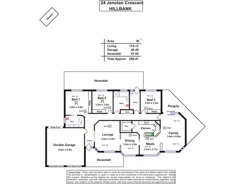 24 Jenolan Crescent, Hillbank SA 5112 Floorplan