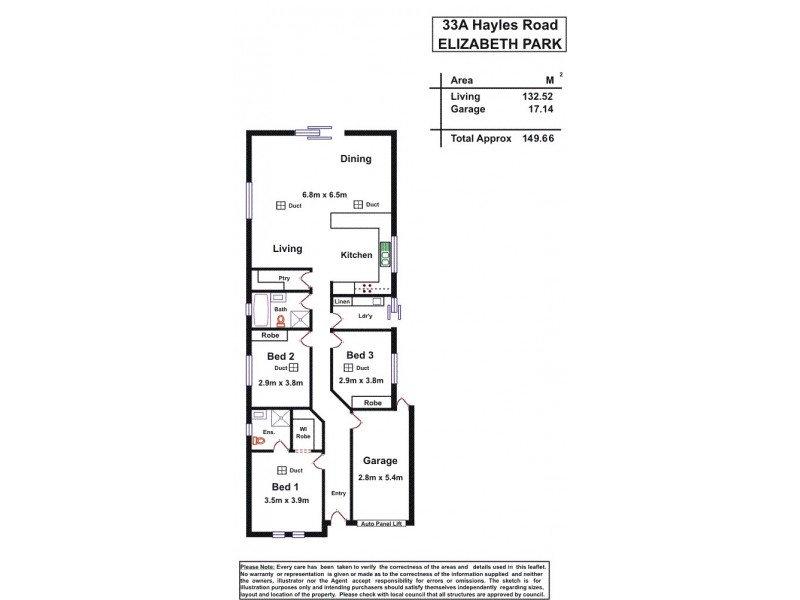 33A Hayles Road, Elizabeth Park SA 5113 Floorplan
