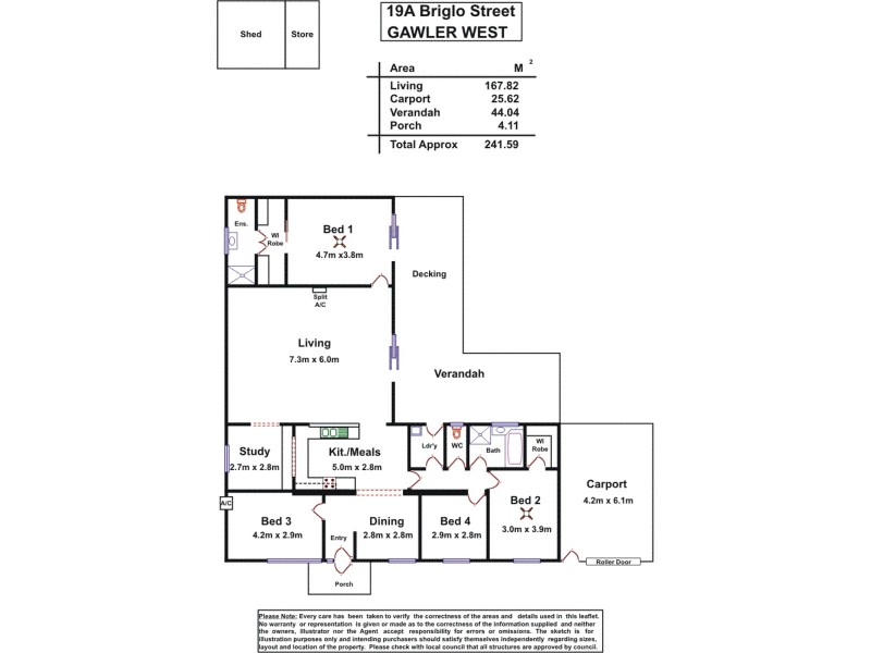 19A Brigalo Street, Gawler West SA 5118 Floorplan
