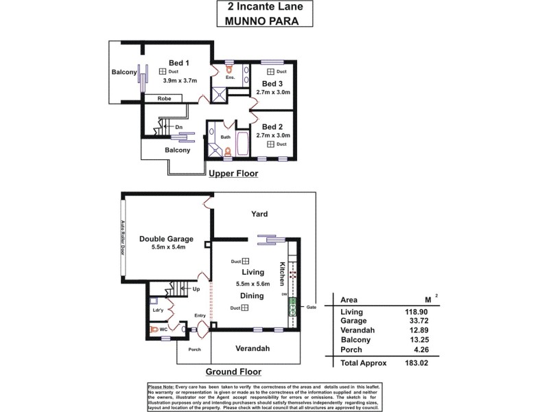 2 Incante Lane, Munno Para SA 5115 Floorplan