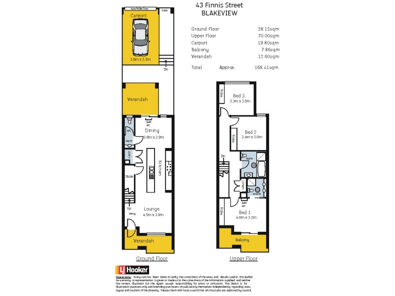 43 Finnis Street, Blakeview SA 5114 Floorplan