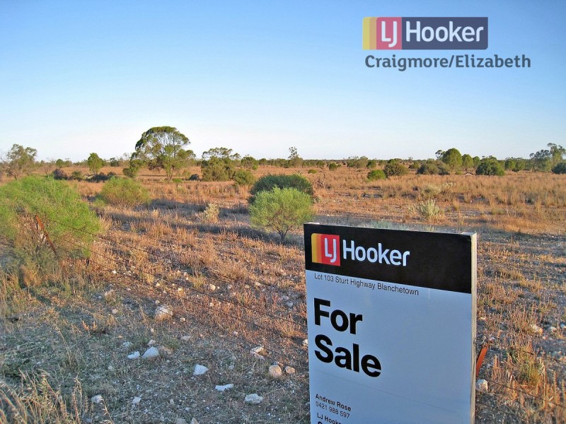 Lot 103/ Sturt Highway, Blanchetown SA 5357