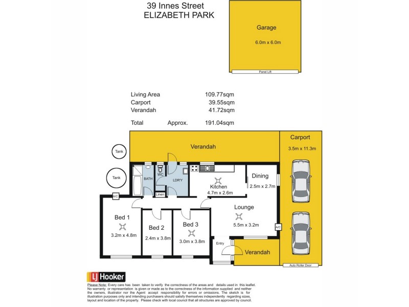 39 Innes Street, Elizabeth Park SA 5113 Floorplan