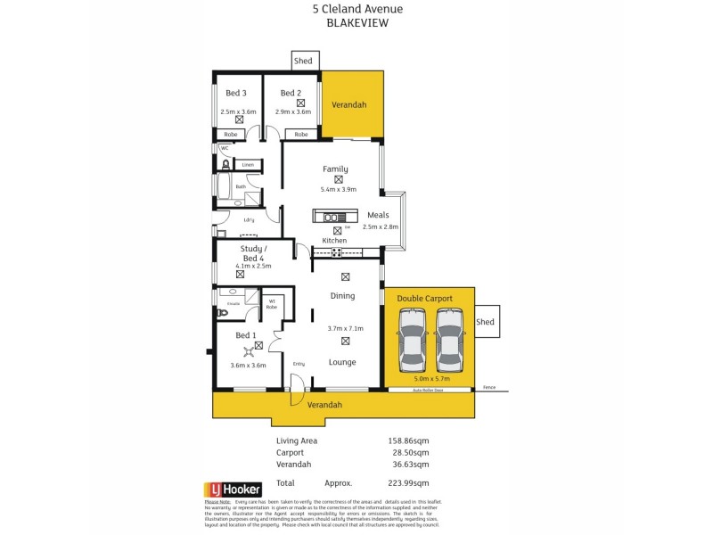 5 Cleland Avenue, Blakeview SA 5114 Floorplan