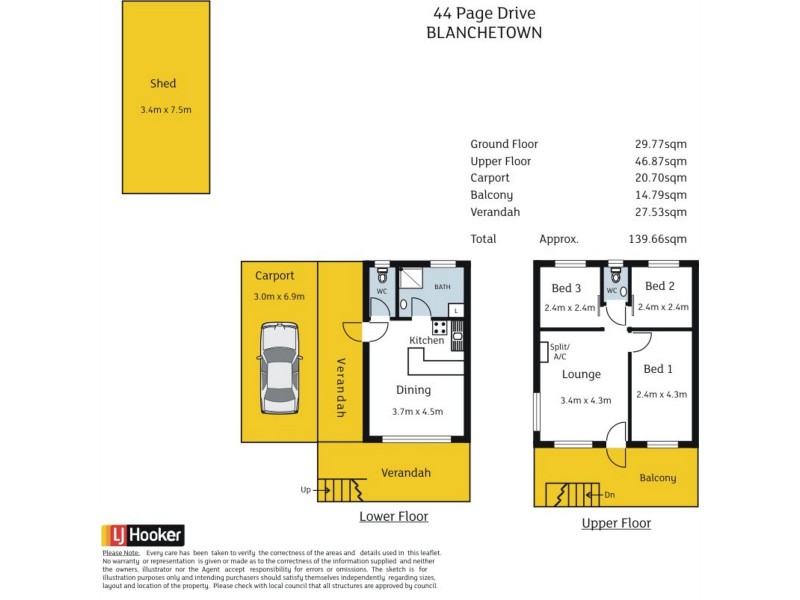 44 Page Drive, Blanchetown SA 5357 Floorplan