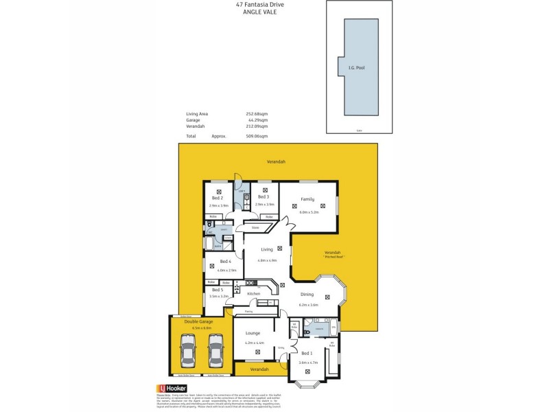 47 Fantasia Drive, Angle Vale SA 5117 Floorplan