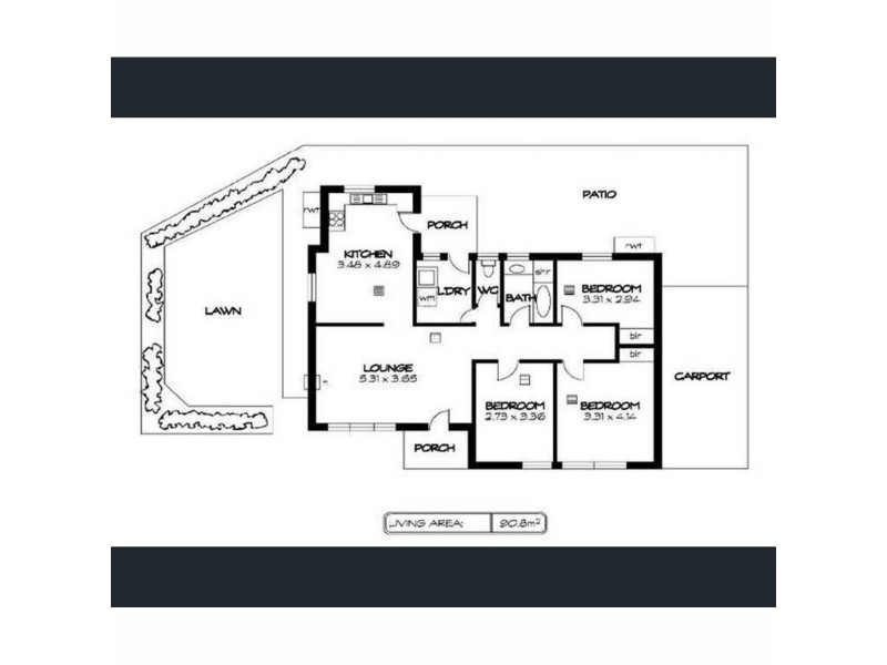 1 Saint Road, Smithfield Plains SA 5114 Floorplan