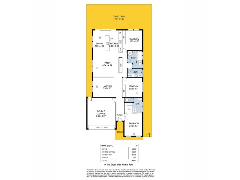 14 The Greenway, Munno Para SA 5115 Floorplan