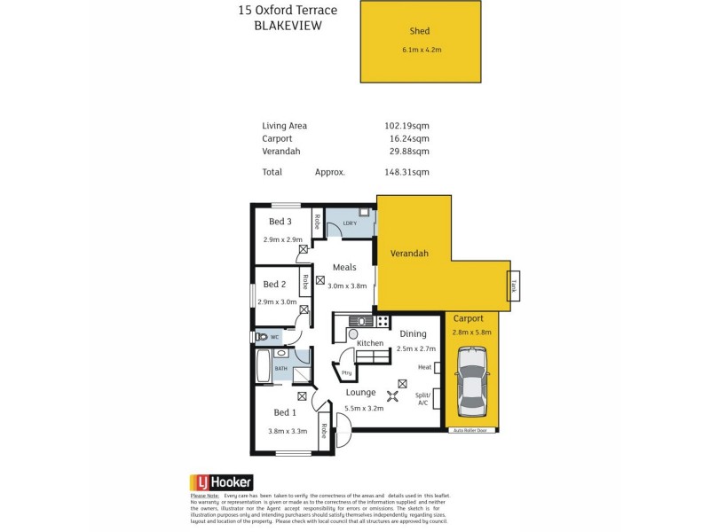 15 Oxford Terrace, Blakeview SA 5114 Floorplan
