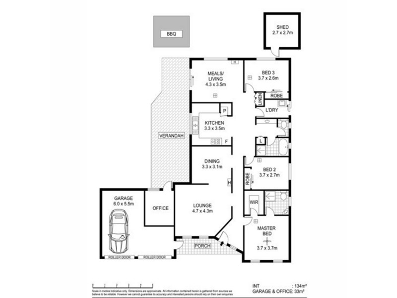 47 Bungarra Street, Hillbank SA 5112 Floorplan