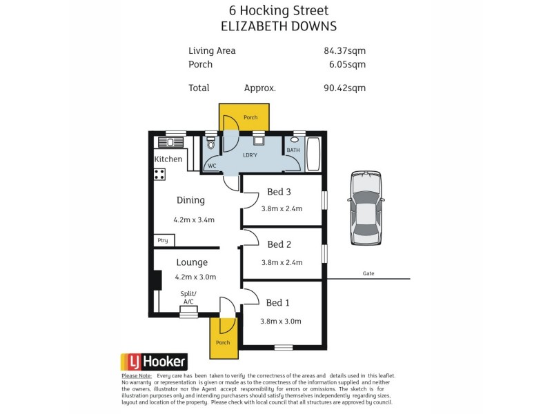 6 & 8 Hocking Street, Elizabeth Downs SA 5113 Floorplan