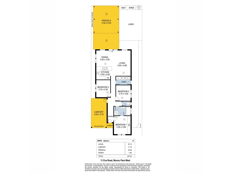 11 Eva Road, Munno Para West SA 5115 Floorplan