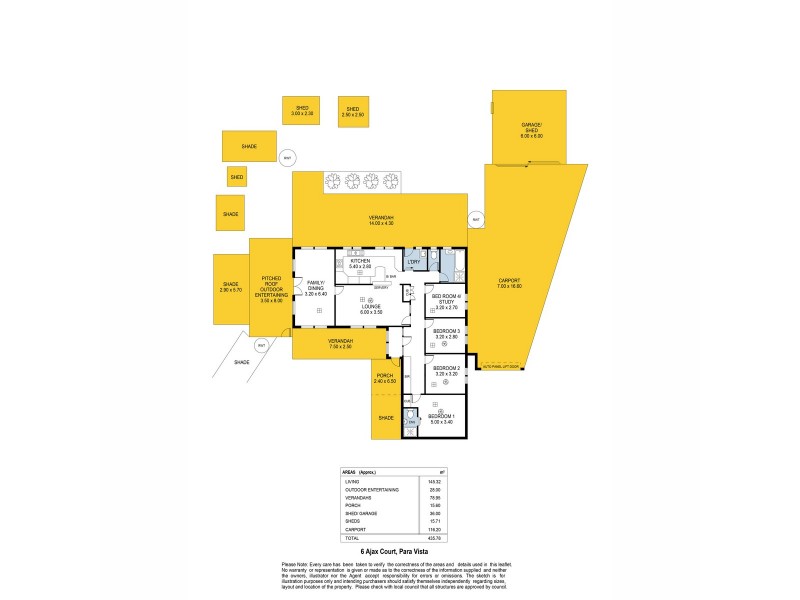 6 Ajax Court, Para Vista SA 5093 Floorplan