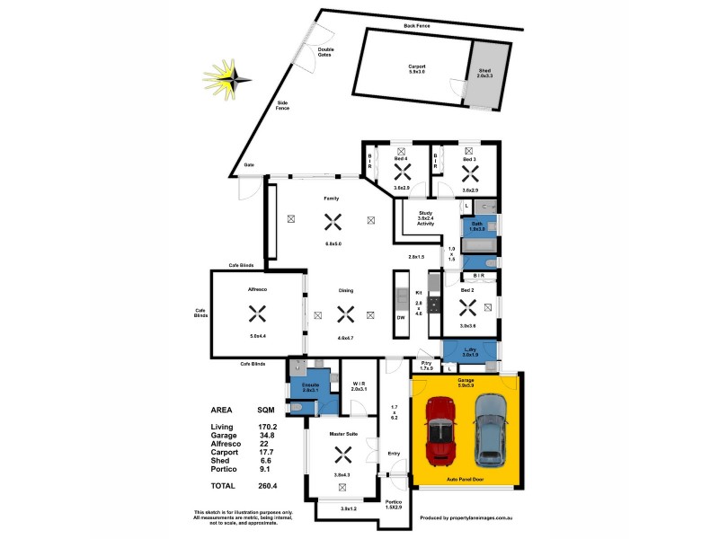 10 Cruikshank Street, Blakeview SA 5114 Floorplan