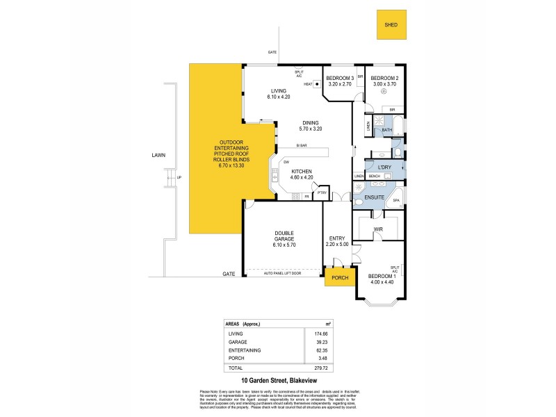 10 Garden Street, Blakeview SA 5114 Floorplan