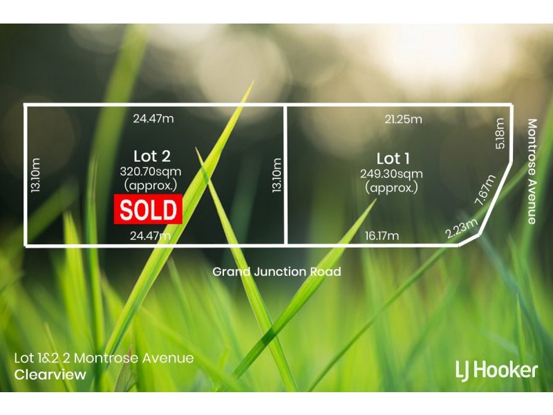 Lot Lot 1 & 2/2 Montrose Avenue, Clearview SA 5085