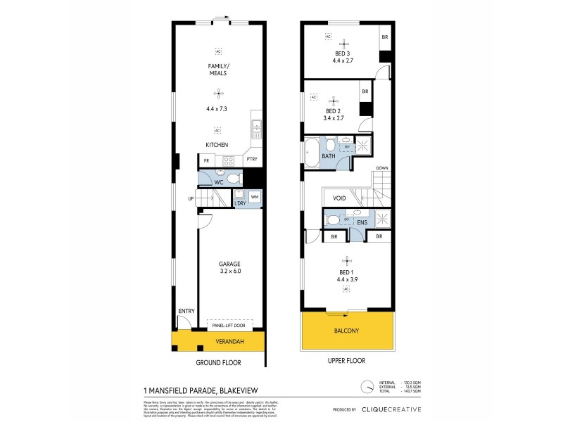 1 Mansfield Parade, Blakeview SA 5114 Floorplan