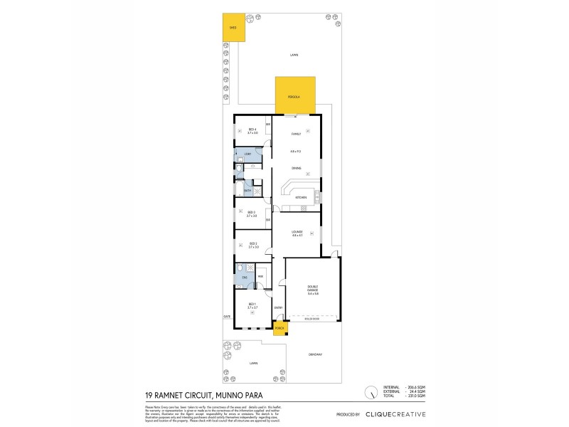 19 Ramnet Circuit, Munno Para SA 5115 Floorplan