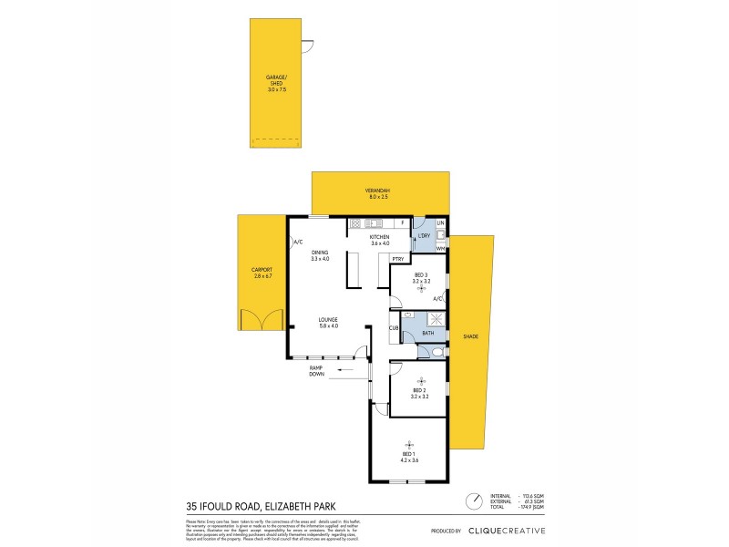 35 Ifould Road, Elizabeth Park SA 5113 Floorplan
