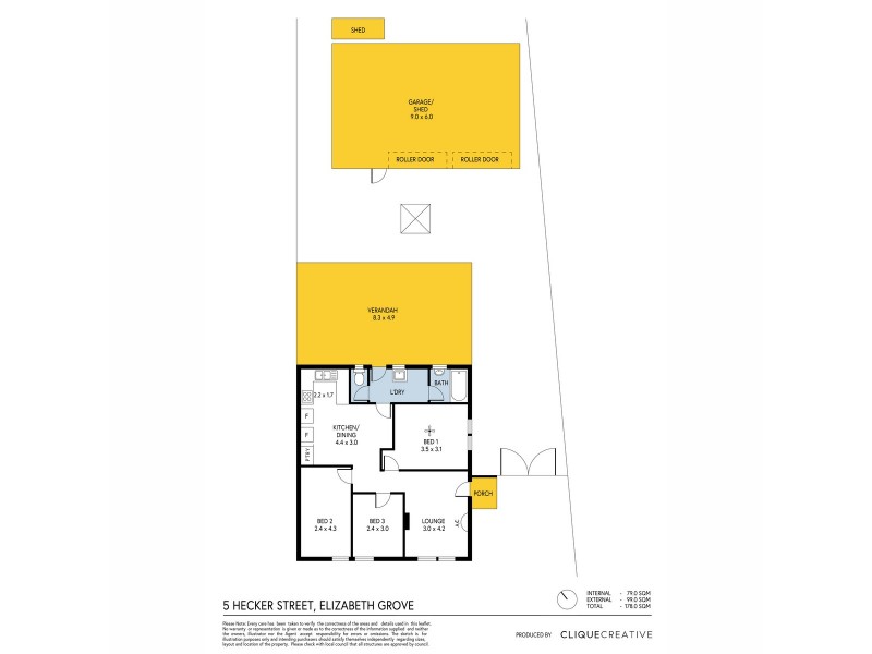 5 Hecker Street, Elizabeth Grove SA 5112 Floorplan