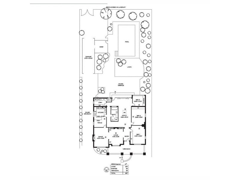 3 Godfrey Terrace, Leabrook SA 5068 Floorplan