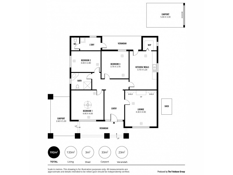 296 Glynburn Road, Kensington Gardens SA 5068 Floorplan