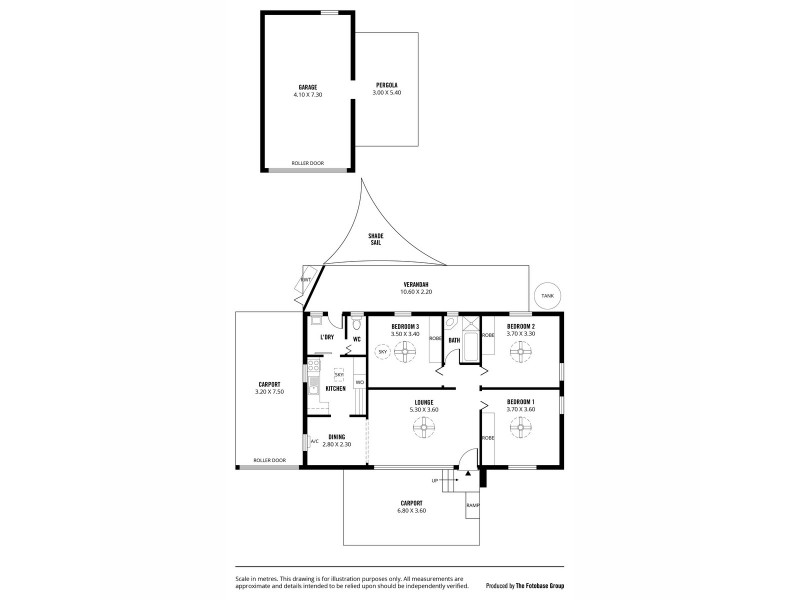 1 Lindsay Street, Rostrevor SA 5073 Floorplan