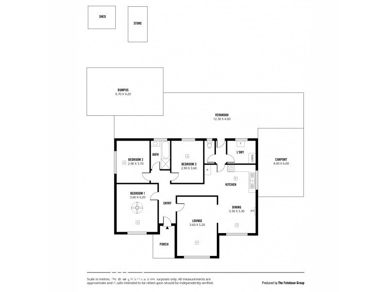 214 Montacute Road, Rostrevor SA 5073 Floorplan