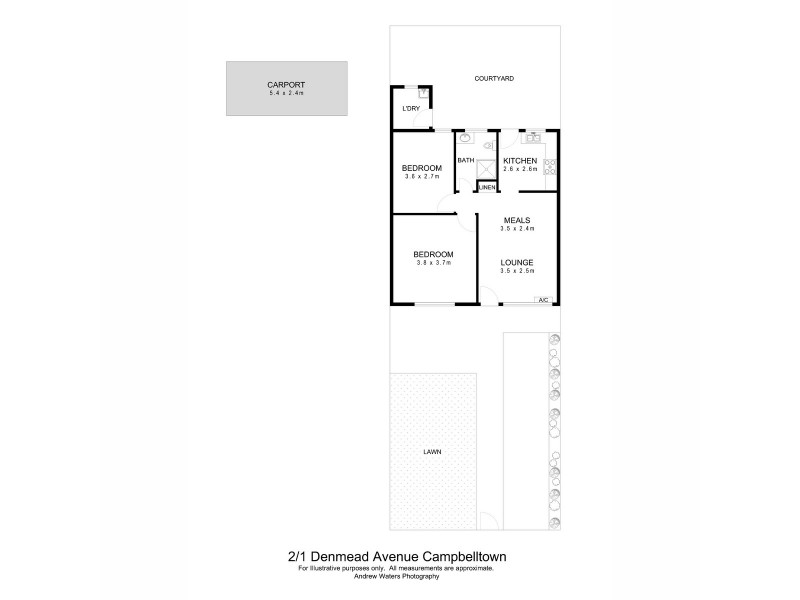 1 Denmead Avenue, Campbelltown SA 5074 Floorplan