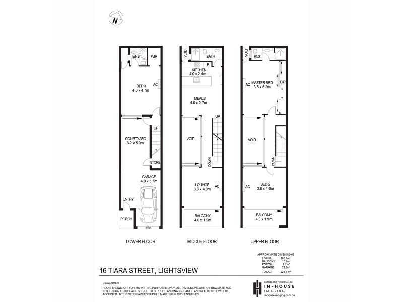 16 Tiara Street, Lightsview SA 5085 Floorplan