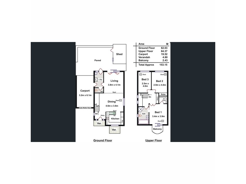 1/1 St Johns Lane, Felixstow SA 5070 Floorplan