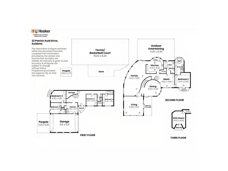 32 Patrick Auld Drive, Auldana SA 5072 Floorplan