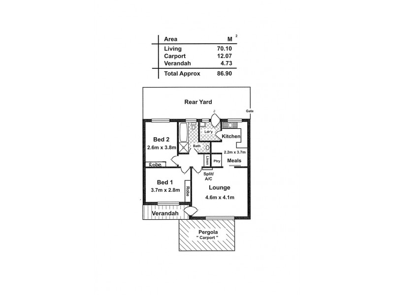 3/18 Williams Avenue, St Morris SA 5068 Floorplan