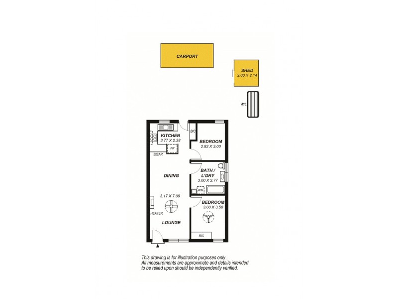 3/8 Peter Place, Campbelltown SA 5074 Floorplan