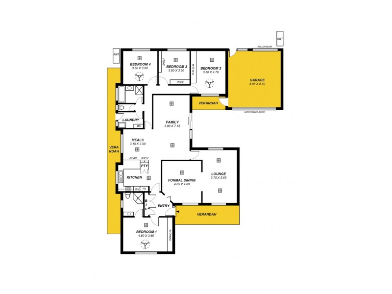 9 Athos Place, Paradise SA 5075 Floorplan
