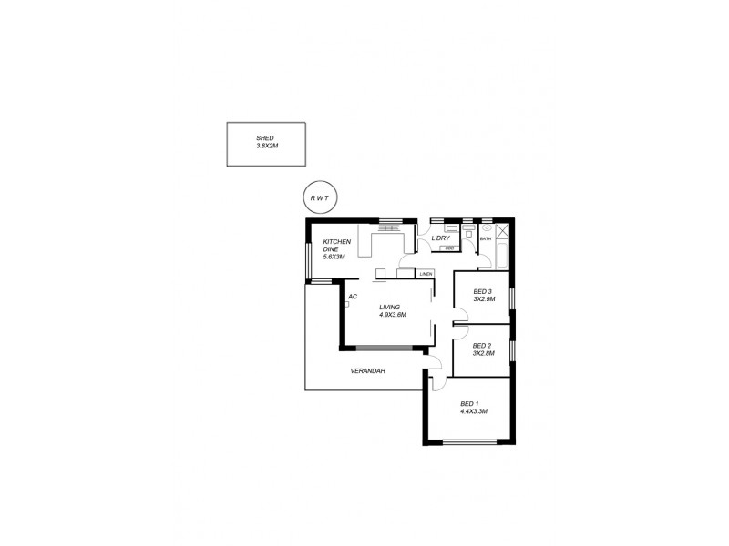 7 Andrew Avenue, Campbelltown SA 5074 Floorplan